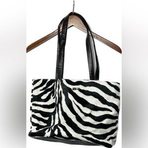 Casual Corner Zebra Print Purse